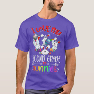 Camiseta Amo a mi profesor de segundo grado de connidos en