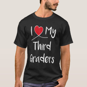 Camiseta Amo a mi profesor de tercer grado virtual