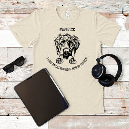Camiseta Amo a mi puntero alemán de origen alámbrico