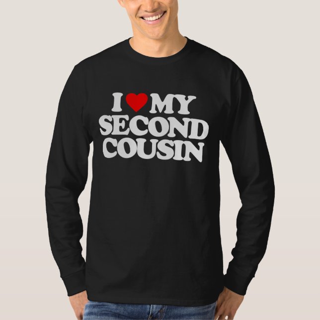 CAMISETA AMO A MI SEGUNDO PRIMO (Anverso)