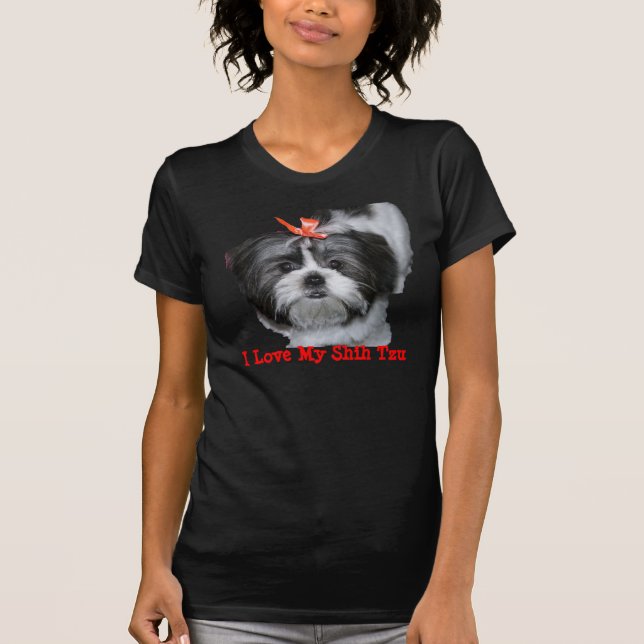 Camiseta Amo a mi Shih Tzu (Anverso)