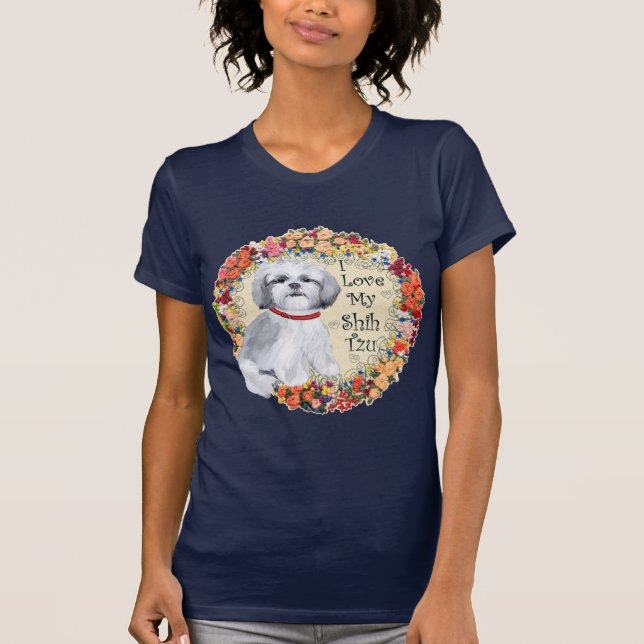Camiseta Amo a mi Shih Tzu (Anverso)