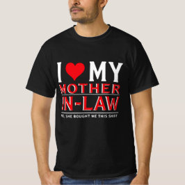Camiseta Amo a mi suegra