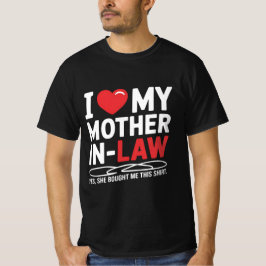 Camiseta Amo a mi suegra