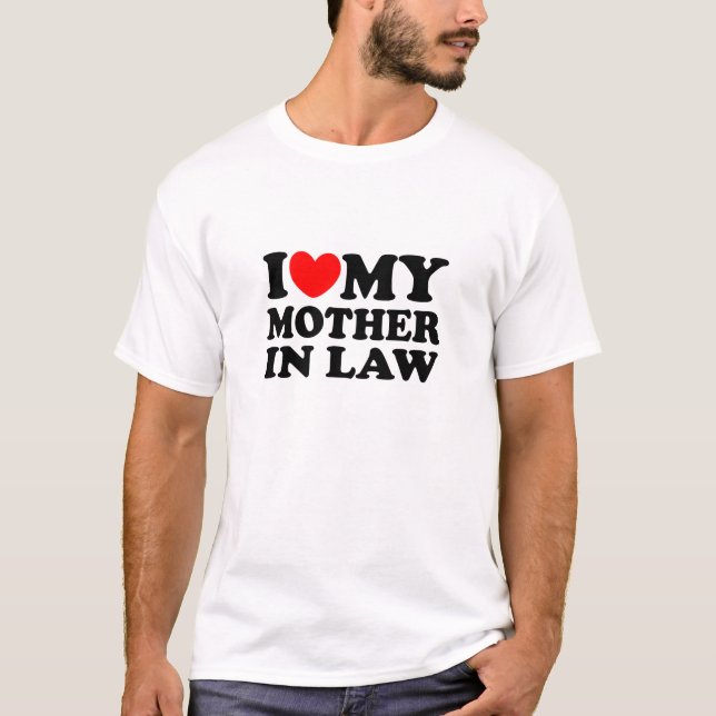 Camiseta Amo a mi suegra (Anverso)