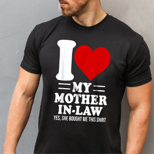 Camiseta Amo a mi suegra Funny Son In-Law