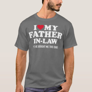 Camiseta Amo a mi suegra por la ley de las hijas