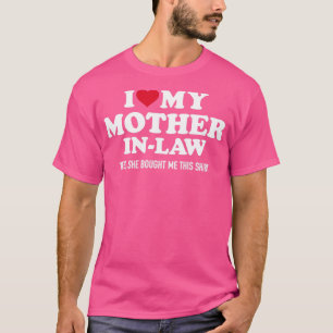 Camiseta Amo a mi suegra por soninlaw.