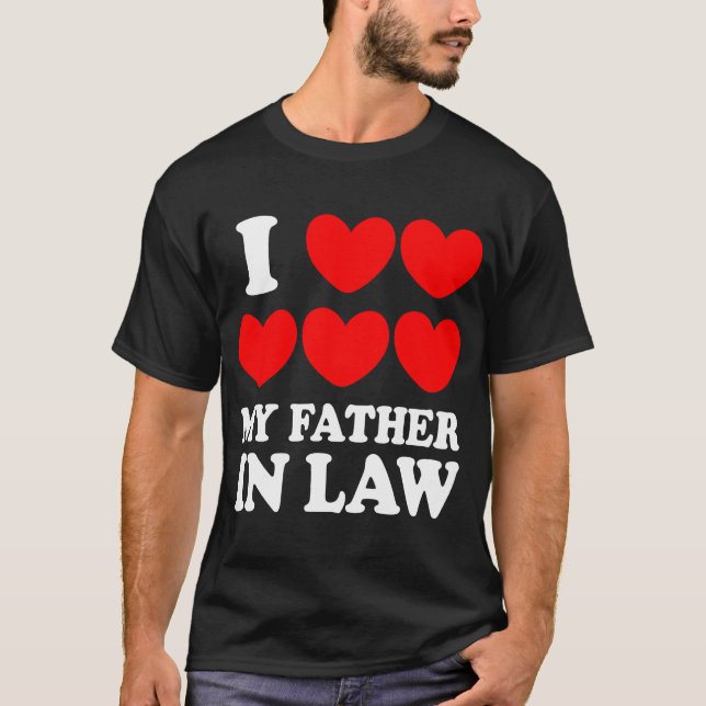 Camiseta Amo a mi suegro (Anverso)