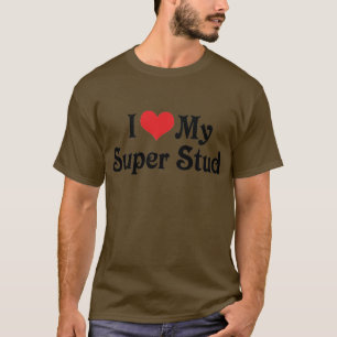 Camiseta Amo a mi súper macho