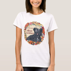 Camiseta Amo a mi Terrier Skye