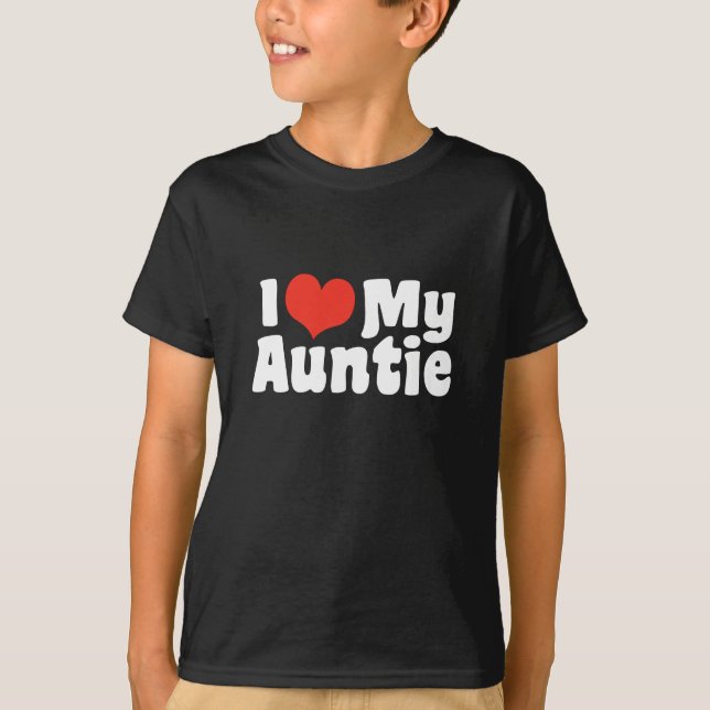 Camiseta Amo A Mi Tía (Anverso)