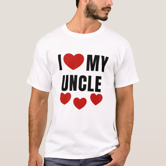 CAMISETA AMO A MI TÍO (Anverso)