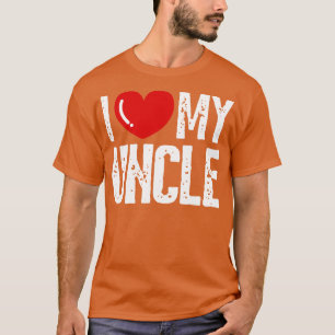 Camiseta Amo a mi tío Diseño Familiar