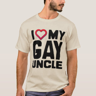 CAMISETA AMO A MI TÍO GAY -