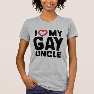 CAMISETA AMO A MI TÍO GAY -