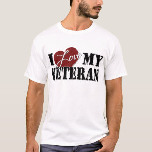 Camiseta Amo a mi veterano