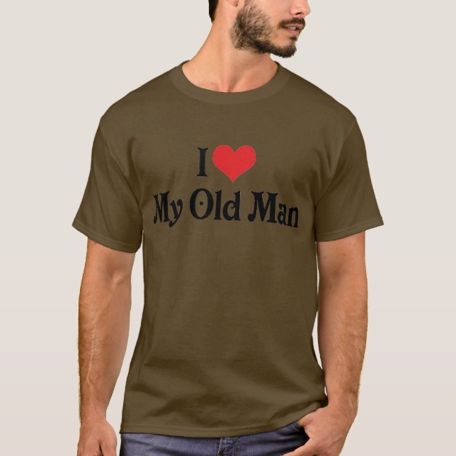 Camiseta Amo a mi viejo padre (Anverso)