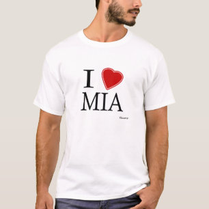 Camiseta Amo a MIA