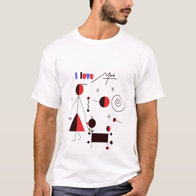 Camiseta Amo a Miro (Anverso)