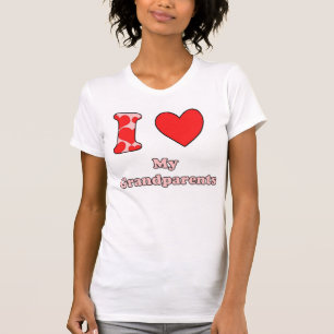Camiseta Amo a mis abuelos