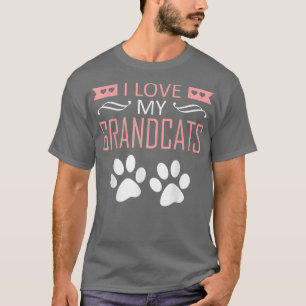Camiseta Amo a mis Abuelos - Abuela del abuelo del gato