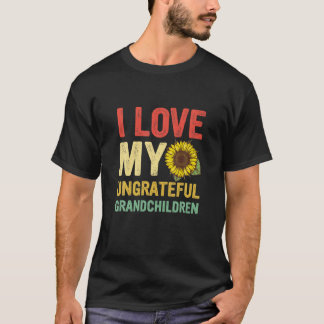 Camiseta Amo A Mis Abuelos Desagradecidos