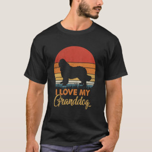 Camiseta Amo a mis abuelos Newfoundland Granddog