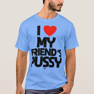 Camiseta AMO A MIS AMIGOS PUSSY cat