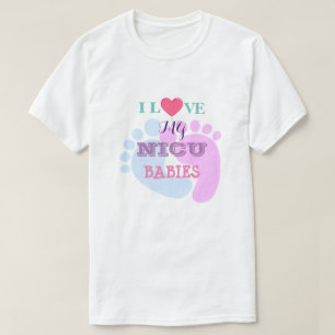Camiseta Amo a mis bebés de NICU