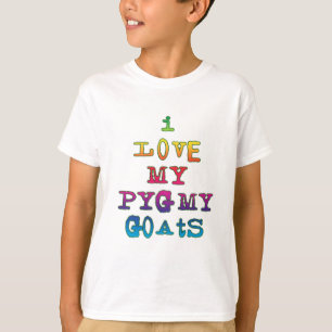 Camiseta Amo A Mis Cabras De Pígmy