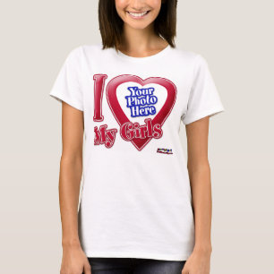 Camiseta Amo a mis chicas - foto