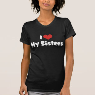 Camiseta Amo a mis hermanas