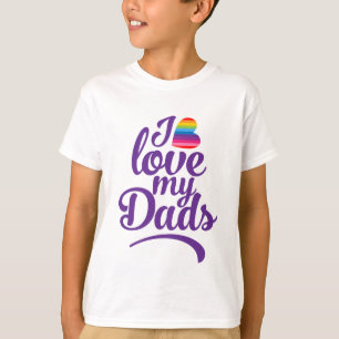 Camiseta Amo a mis hijas - Orgullo del Día del Padre LGBTQ