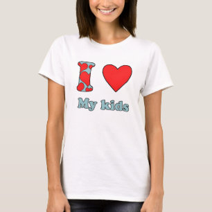 Camiseta Amo a mis hijos