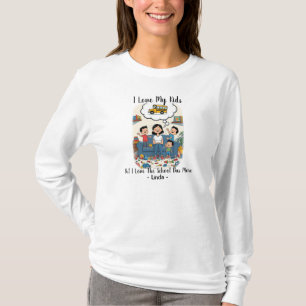 Camiseta Amo a mis hijos pero amo aún más el autobús escola