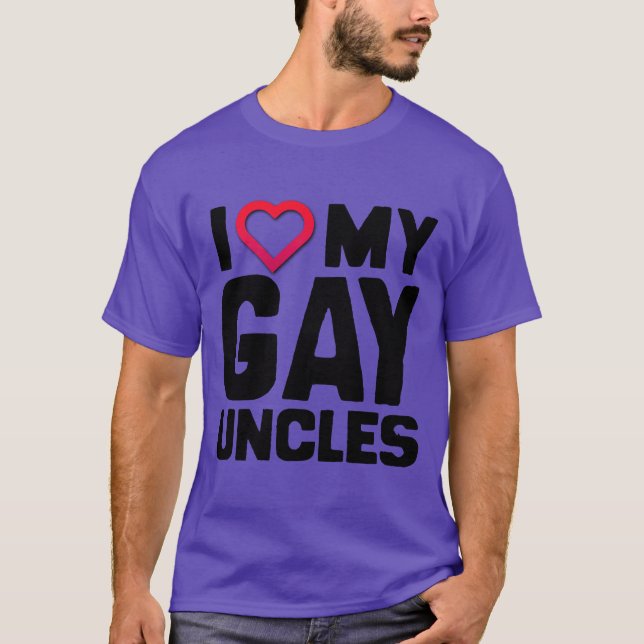 CAMISETA AMO A MIS HOMBRES GAYS (Anverso)