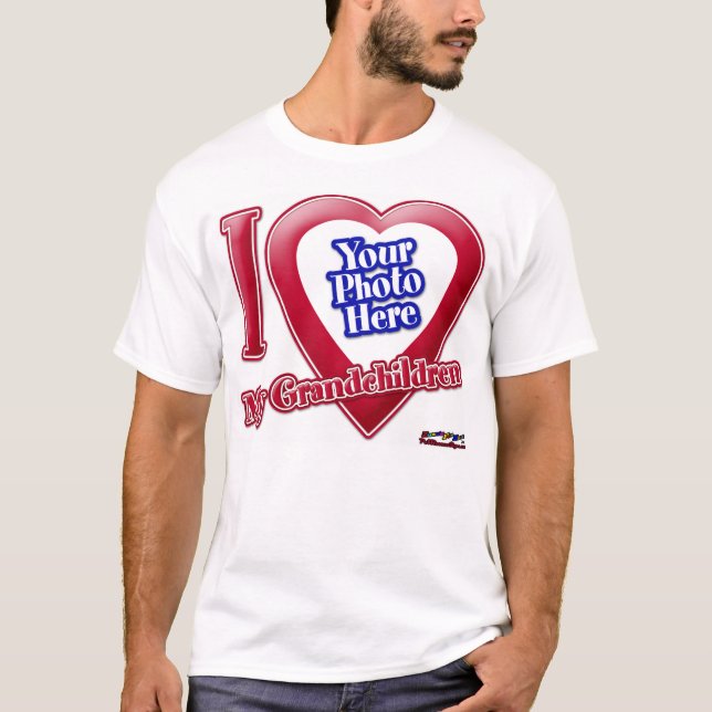 Camiseta Amo a mis nietos - Foto (Anverso)