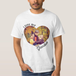 Camiseta Amo a mis nietos, mi abuelo, mi abuelo, mi abuela.