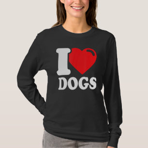 Camiseta Amo a mis perros, amo a los perros 1