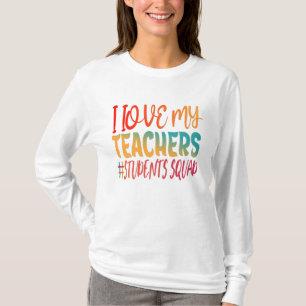 CAMISETA AMO A MIS PROFESORES.