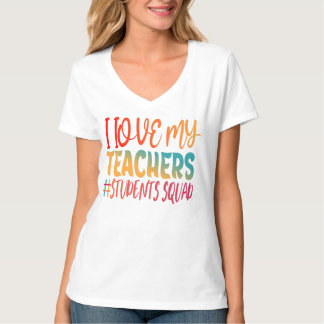 CAMISETA AMO A MIS PROFESORES.