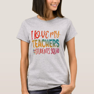 CAMISETA AMO A MIS PROFESORES.