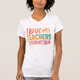 CAMISETA AMO A MIS PROFESORES.