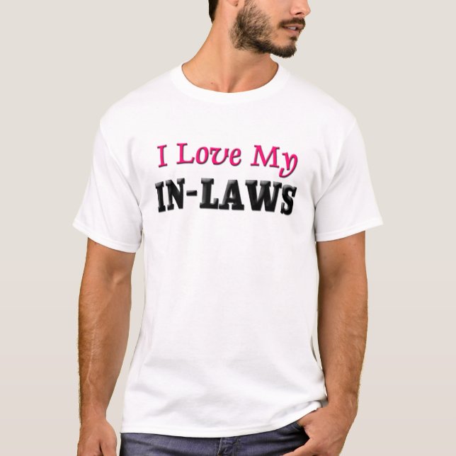 Camiseta Amo a mis suegros (Anverso)