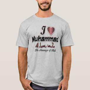 Camiseta Amo a Mohamed, el mensajero de Alá