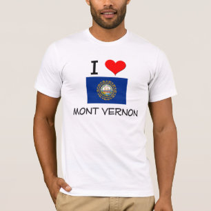 Camiseta Amo a Mont Vernon New Hampshire