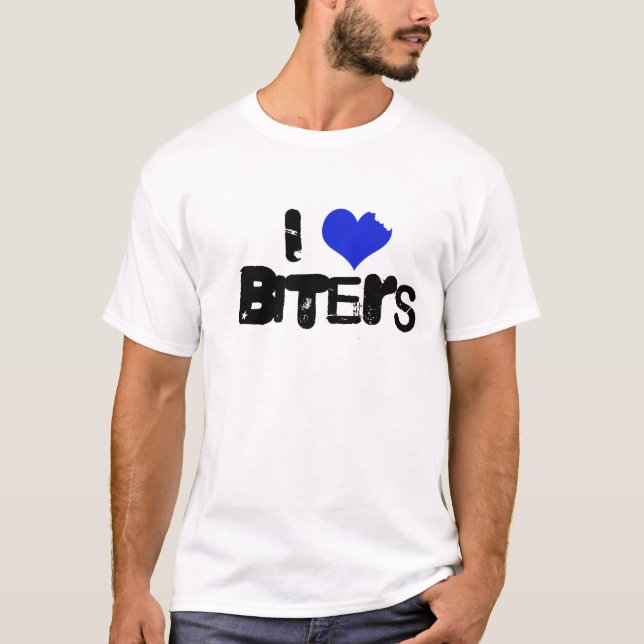 Camiseta Amo a mordedores (Anverso)