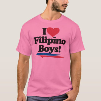 Camiseta Amo a muchachos filipinos