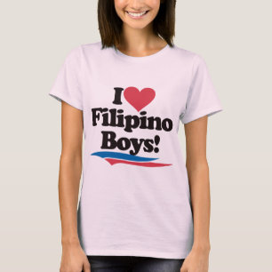 Camiseta Amo a muchachos filipinos